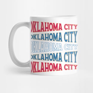 TEXT ART USA OKLAHOMA CITY Mug